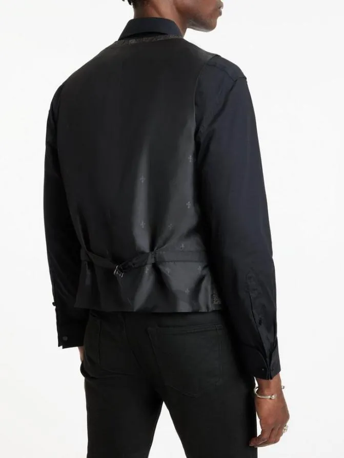 DAVIE VEST Almond Clothing John Varvatos Suiting