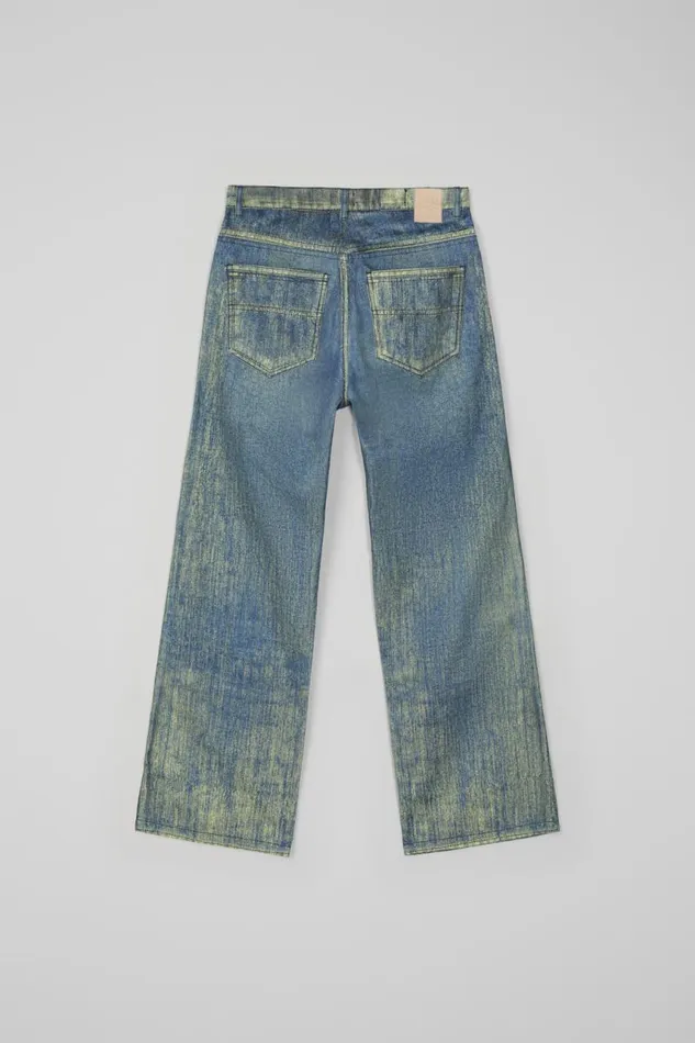 Denim Men Camper Denim Sand Blue Paint Print Denim Jeans Denim Men Camper Denim Sand Blue Paint Print Denim Jeans