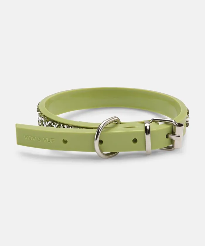 Dog Collar 8211 Moss Accessories Ilse Jacobsen Vov and Vuf Dog Collar 8211 Moss Accessories Ilse Jacobsen Vov and Vuf