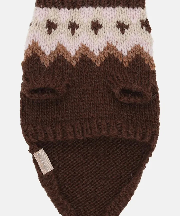 Dog Knit MediumLarge 8211 Brown Accessories Ilse Jacobsen Vov and Vuf Dog Knit MediumLarge 8211 Brown Accessories Ilse Jacobsen Vov and Vuf