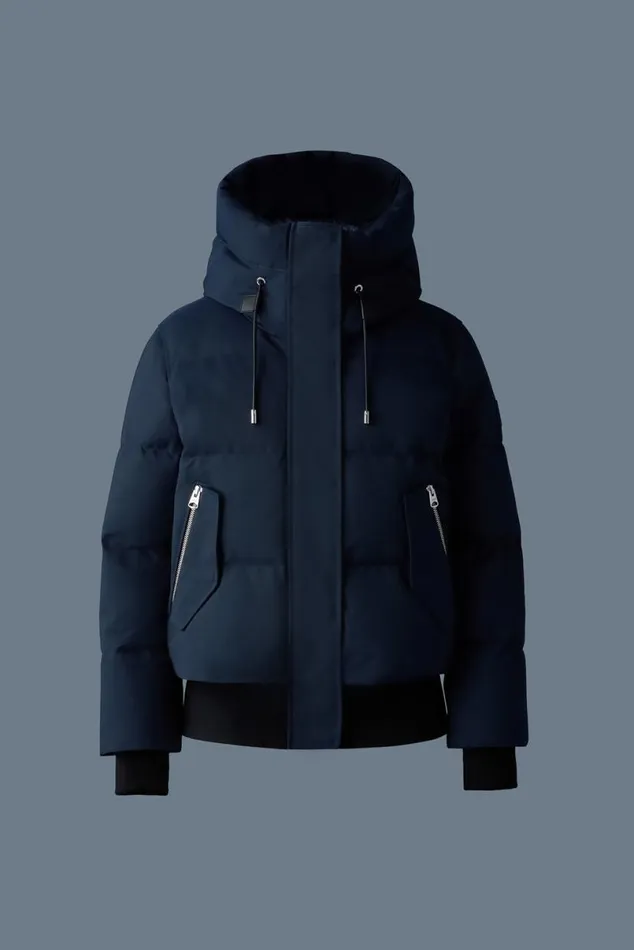 Downs and Jackets Women Mackage NEFINFZ Nordich Tech Down Jacket With Hood Black Downs and Jackets Women Mackage NEFINFZ Nordich Tech Down Jacket With Hood Black