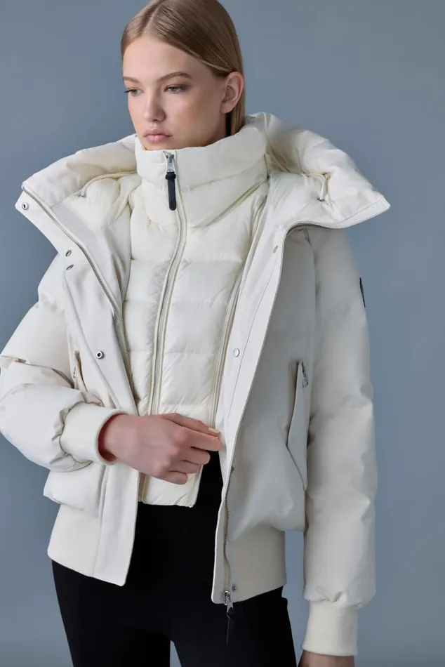 Downs and Jackets Women Mackage NEFINFZ Nordich Tech Down Jacket With Hood Black Downs and Jackets Women Mackage NEFINFZ Nordich Tech Down Jacket With Hood Black