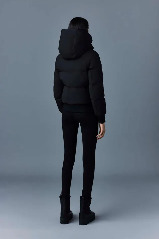 Downs and Jackets Women Mackage NEFINFZ Nordich Tech Down Jacket With Hood Black Downs and Jackets Women Mackage NEFINFZ Nordich Tech Down Jacket With Hood Black