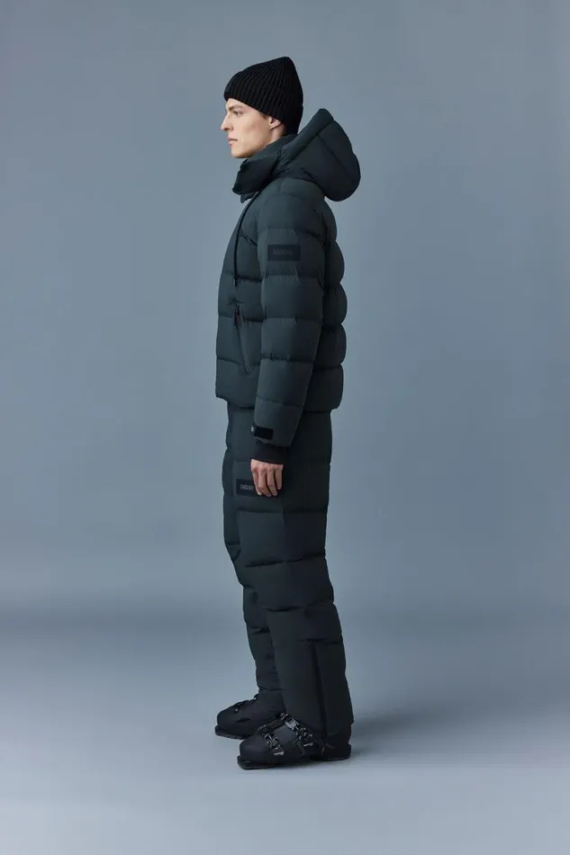 Downs and Parkas Men Mackage SAMUELSKI Medium Down Jacket With Hood Sky Blue Downs and Parkas Men Mackage SAMUELSKI Medium Down Jacket With Hood Sky Blue