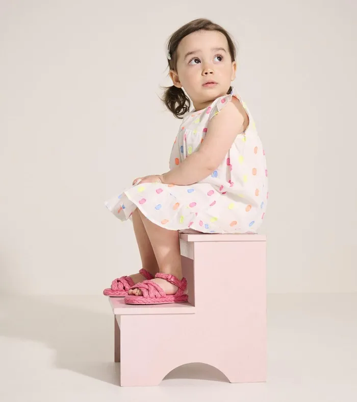 Dresses Baby and Toddler Hatley Baby and Toddler Girls Summer Dots Flounce Dress