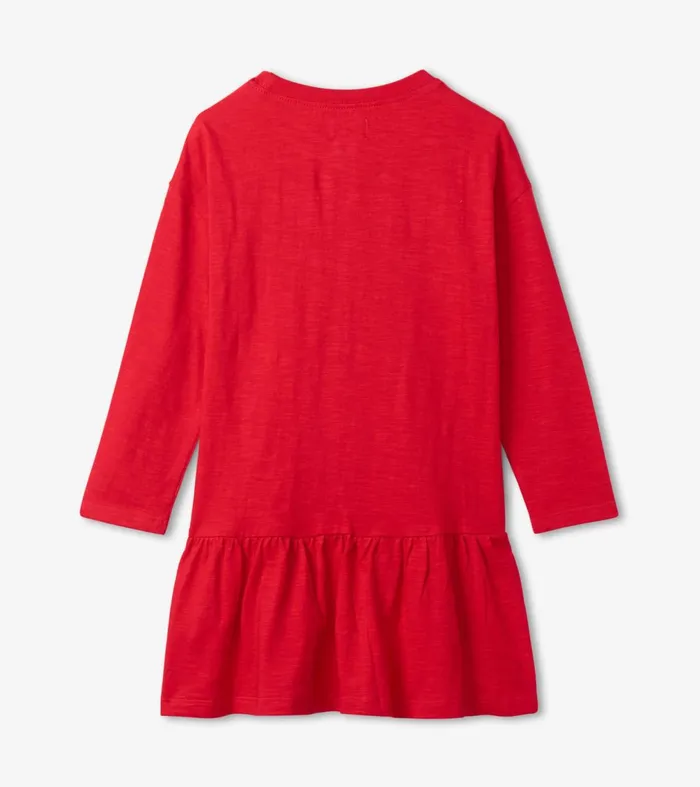 Dresses Girls Hatley Girls Red Holiday Bow Party Dress