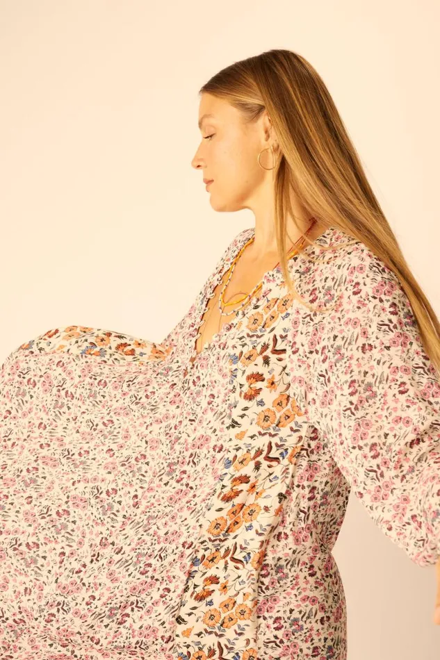 Dresses Shop Natalie Martin FIORE SHORT DRESS Petite Fleur Rose