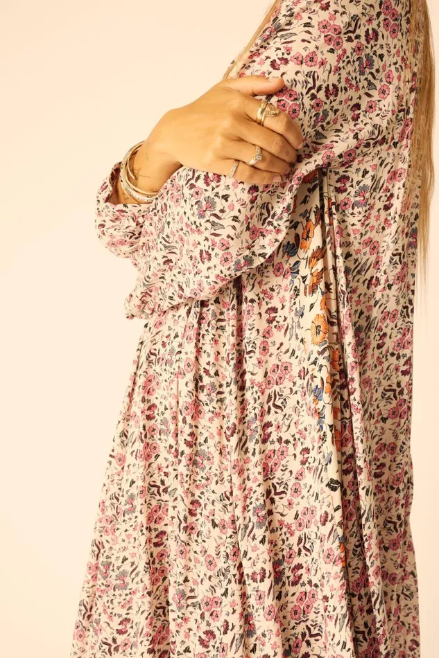Dresses Shop Natalie Martin FIORE SHORT DRESS Petite Fleur Rose