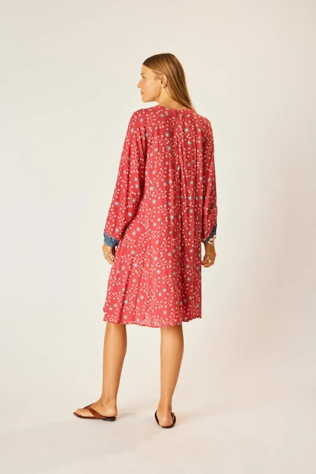 Dresses Shop Natalie Martin FIORE SHORT DRESS Pinwheel Barn Red
