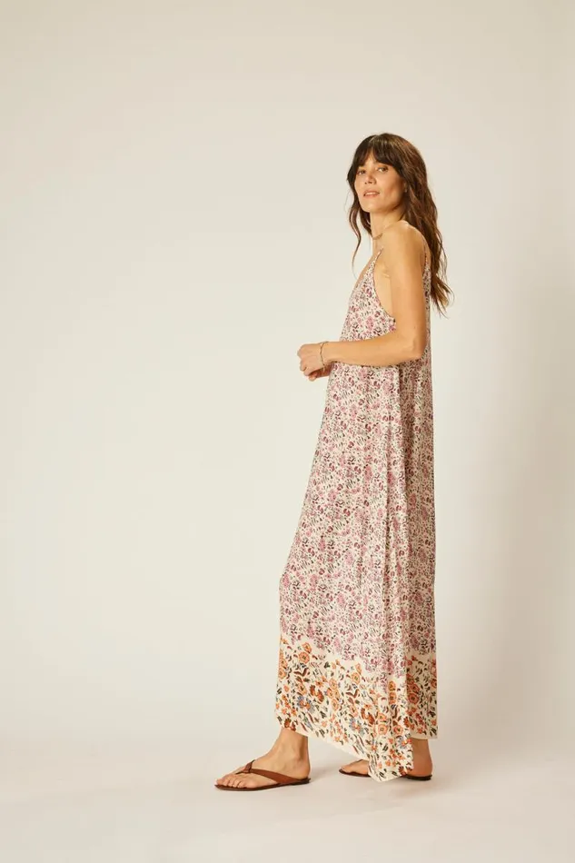 Dresses Shop Natalie Martin HEATHER MAXI Petite Fleur Rose
