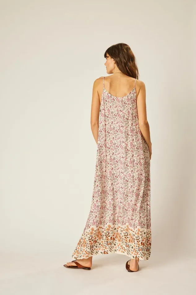 Dresses Shop Natalie Martin HEATHER MAXI Petite Fleur Rose