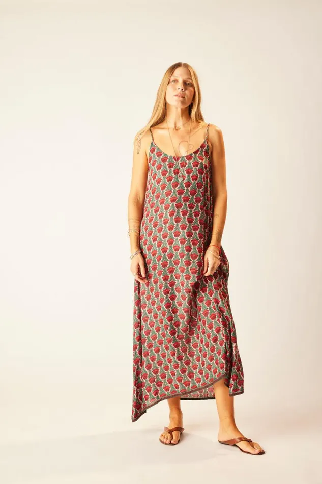 Dresses Shop Natalie Martin HEATHER MAXI Tulip Venetian Red