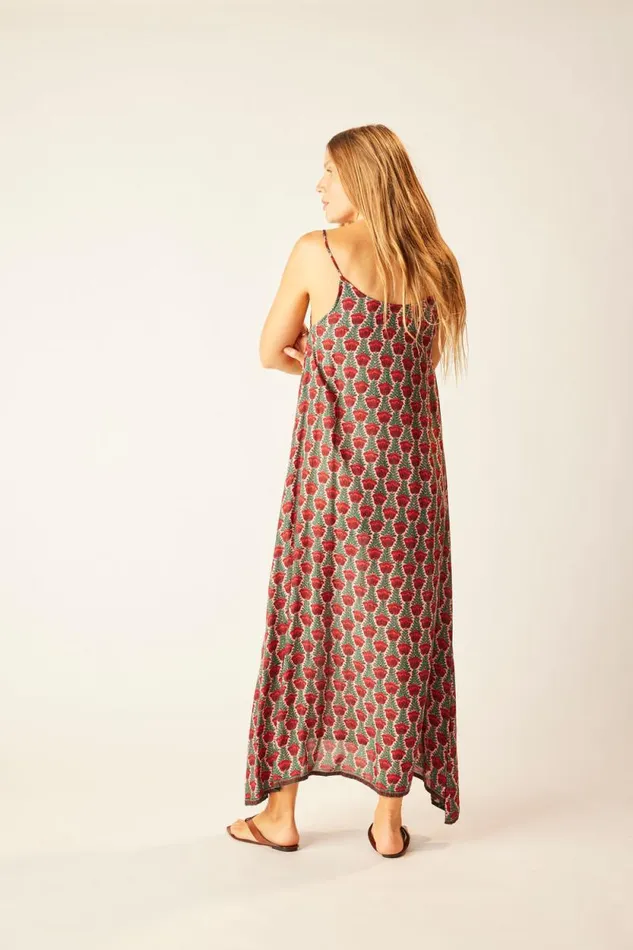 Dresses Shop Natalie Martin HEATHER MAXI Tulip Venetian Red