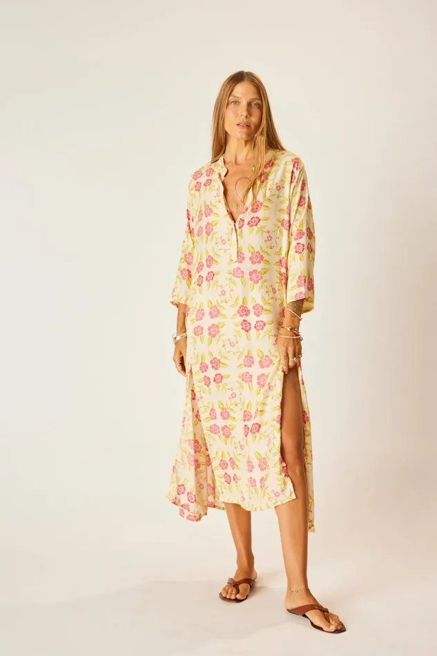Dresses Shop Natalie Martin ISOBEL DRESS Prairie Dusty Crimson