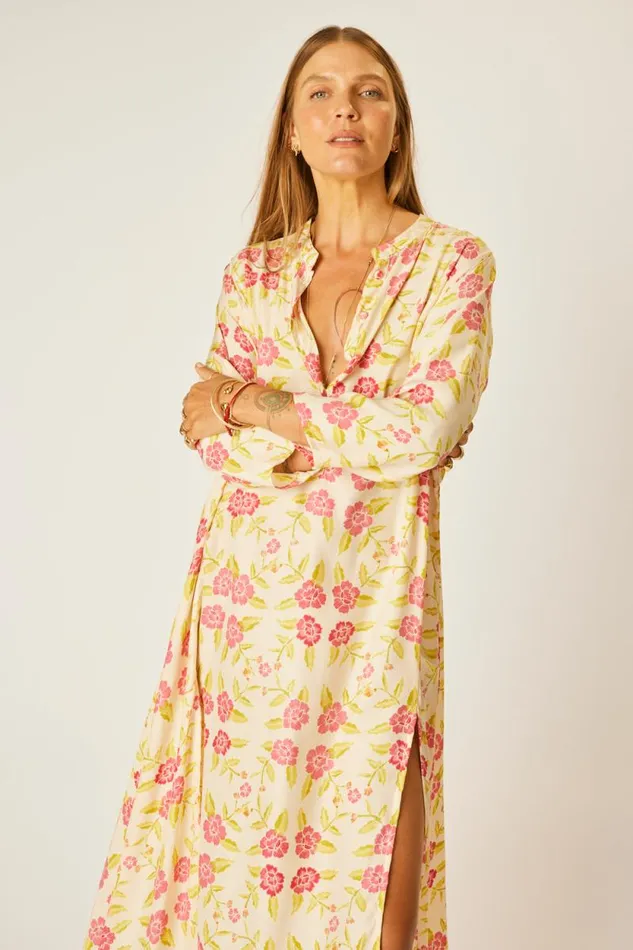 Dresses Shop Natalie Martin ISOBEL DRESS Prairie Dusty Crimson