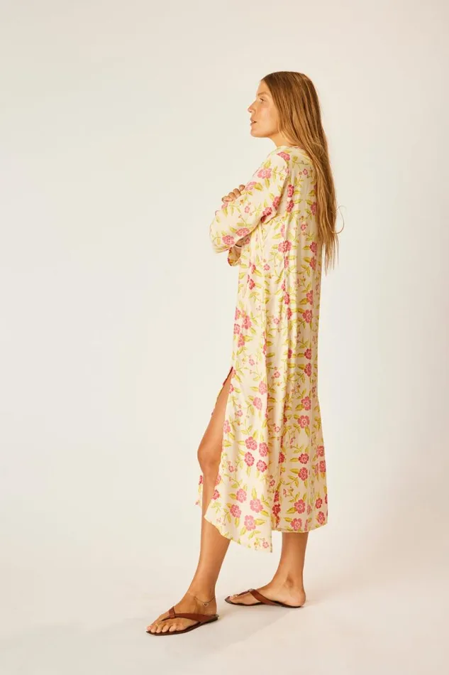 Dresses Shop Natalie Martin ISOBEL DRESS Prairie Dusty Crimson