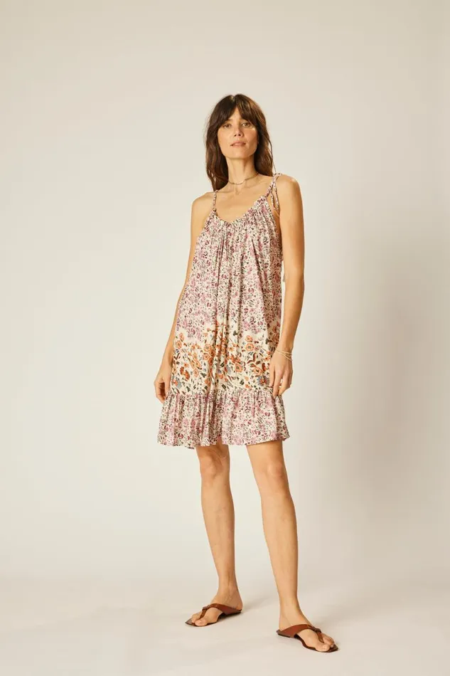 Dresses Shop Natalie Martin JERUSHA MINI Petite Fleur Rose
