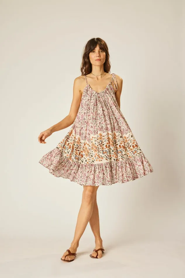 Dresses Shop Natalie Martin JERUSHA MINI Petite Fleur Rose