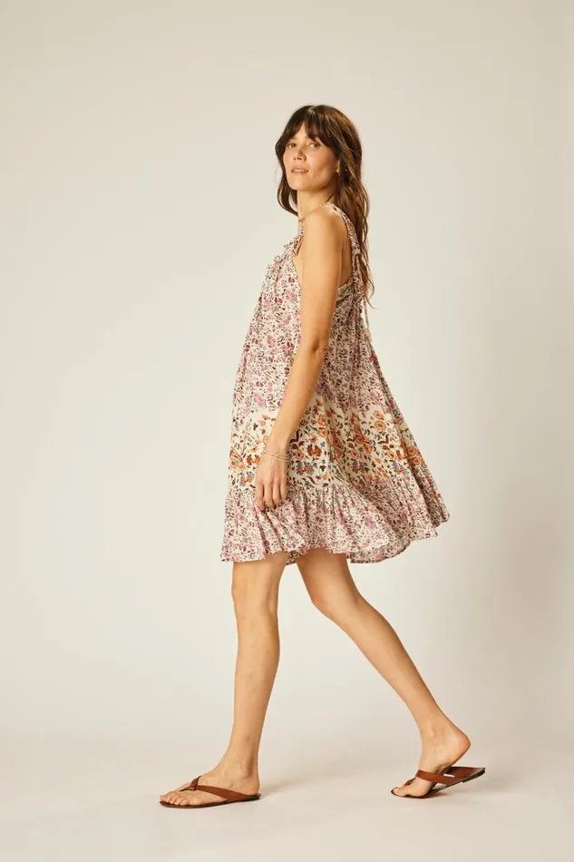 Dresses Shop Natalie Martin JERUSHA MINI Petite Fleur Rose