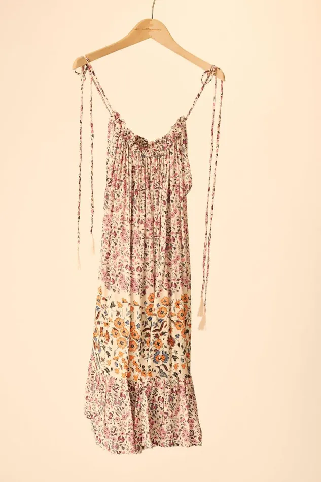 Dresses Shop Natalie Martin JERUSHA MINI Petite Fleur Rose