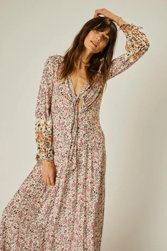 Dresses Shop Natalie Martin REESE DRESS Petite Fleur Rose