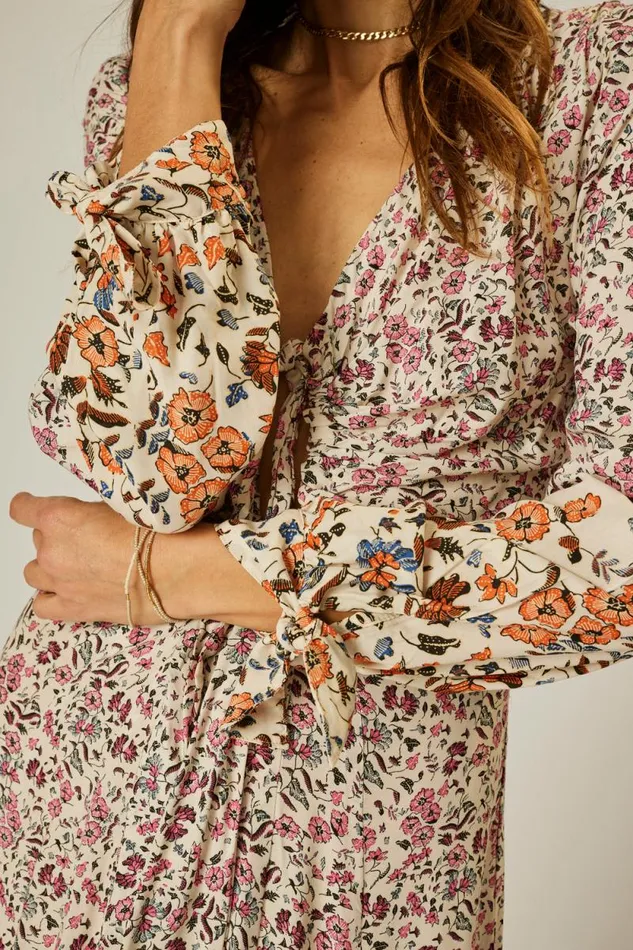 Dresses Shop Natalie Martin REESE DRESS Petite Fleur Rose