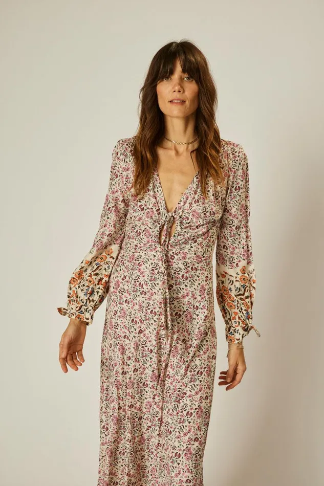 Dresses Shop Natalie Martin REESE DRESS Petite Fleur Rose