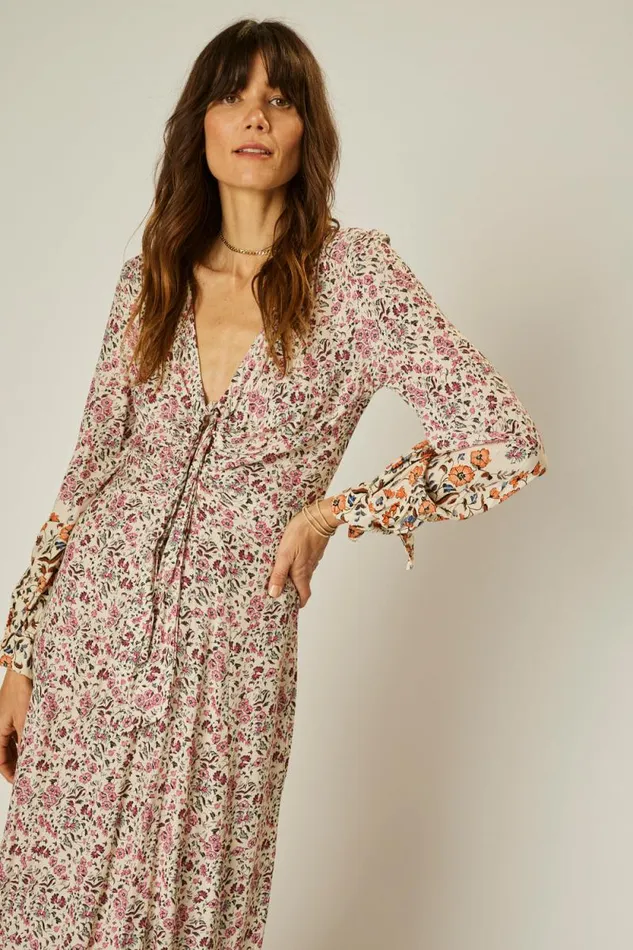 Dresses Shop Natalie Martin REESE DRESS Petite Fleur Rose