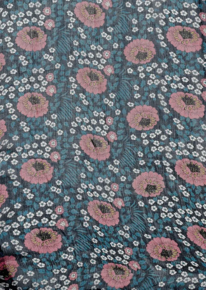 Dresses Shop Natalie Martin VIVI DRESS Vintage Flowers Indigo