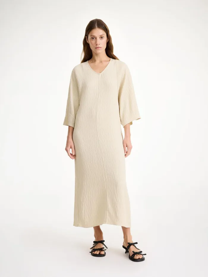 Dresses Women By Malene Birger Carolynn Maxi Dress Oyster Gray