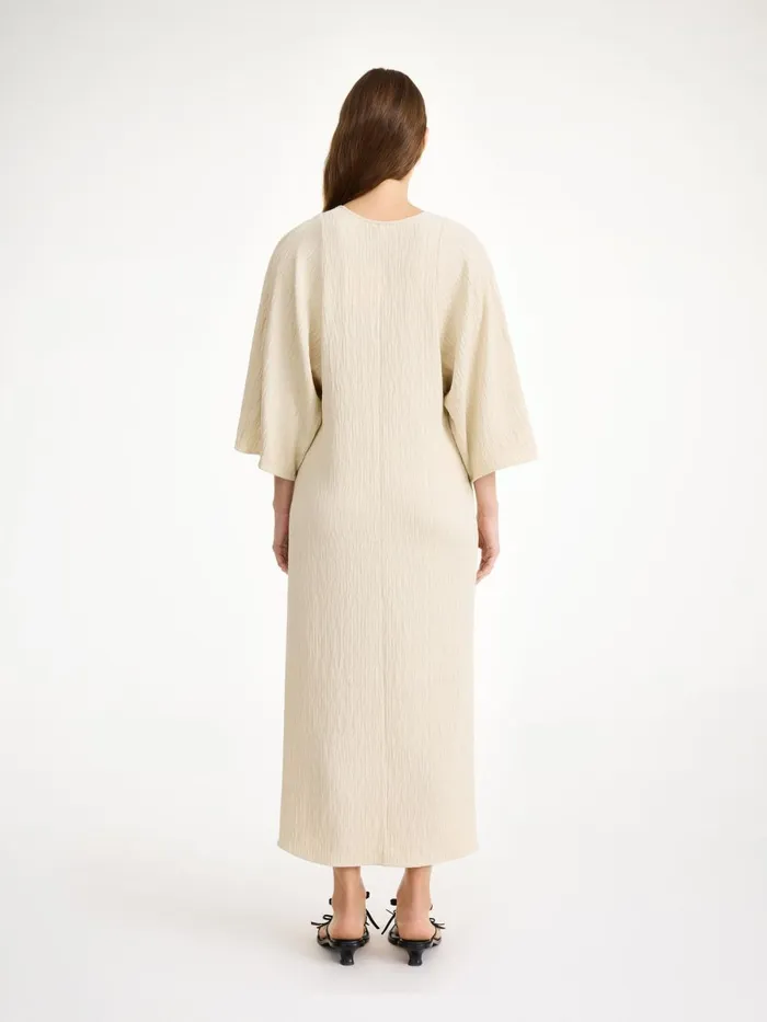Dresses Women By Malene Birger Carolynn Maxi Dress Oyster Gray Dresses Women By Malene Birger Carolynn Maxi Dress Oyster Gray