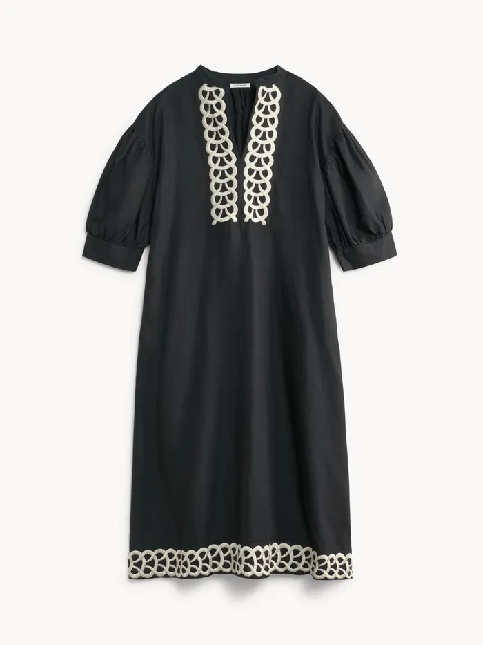 Dresses Women By Malene Birger Lydea Linen Maxi Dress Black Dresses Women By Malene Birger Lydea Linen Maxi Dress Black