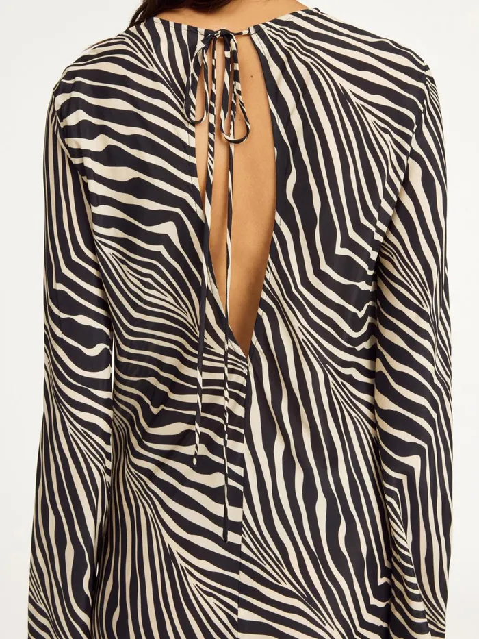 Dresses Women By Malene Birger Parise Maxi Dress Zebra Dresses Women By Malene Birger Parise Maxi Dress Zebra