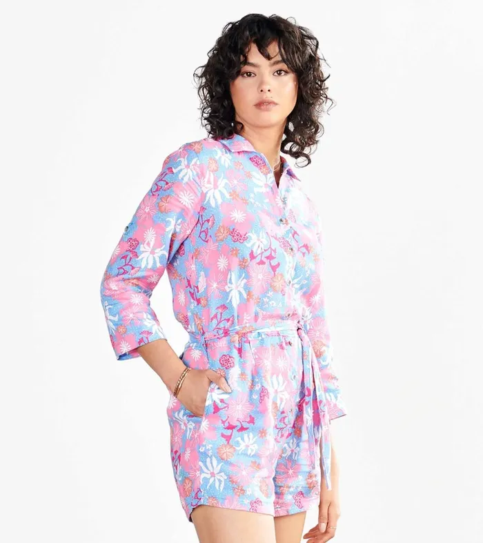 Dresses Women Hatley Giselle Romper 8211 Wild Flowers