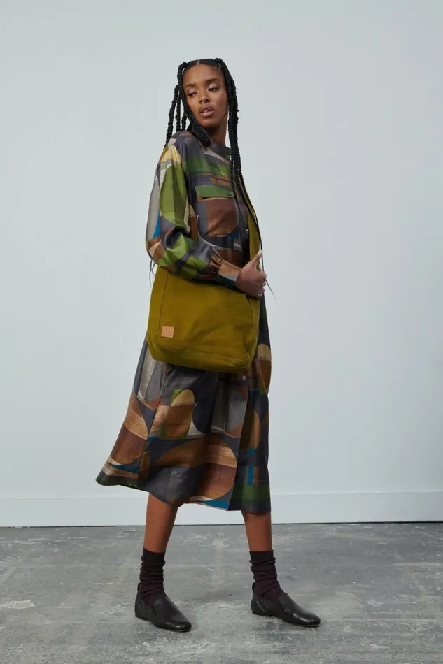 Dresses Women Soeur VEDA DRESS Greenbrown