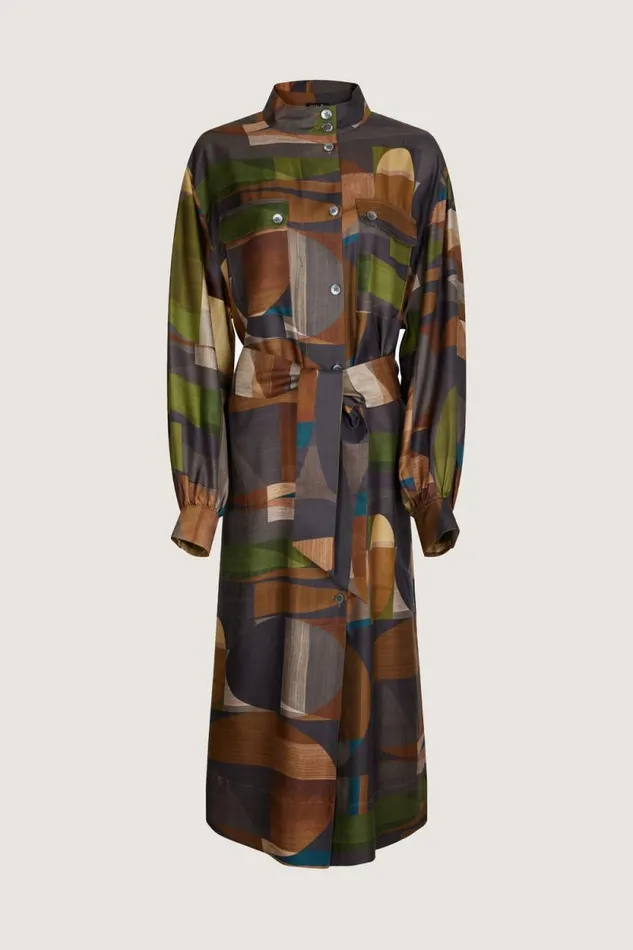 Dresses Women Soeur VEDA DRESS Greenbrown
