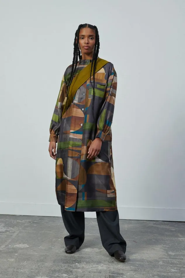 Dresses Women Soeur VEDA DRESS Greenbrown