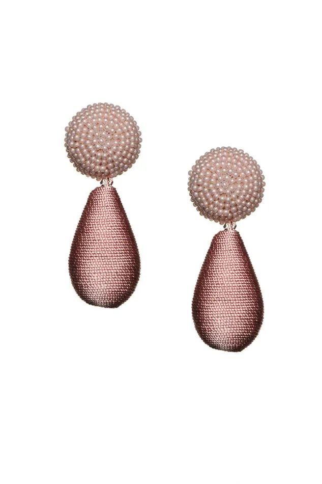 Earrings Women Sachin and Babi Lottie Earrings 8211 Smooth Beads Thread