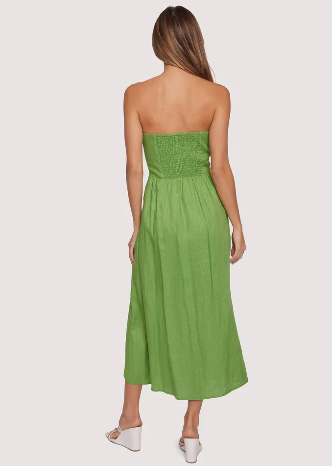 Elia Maxi Dress Gardengreen Women Lost Wander Dresses