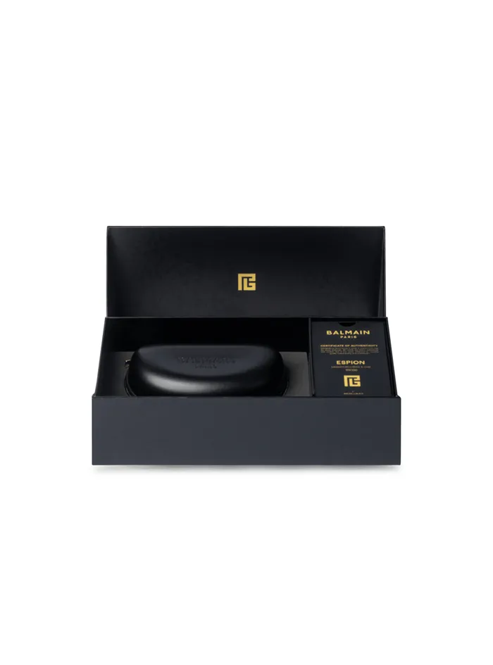 Espion Sunglasses Black MenWomen Balmain Eyewear