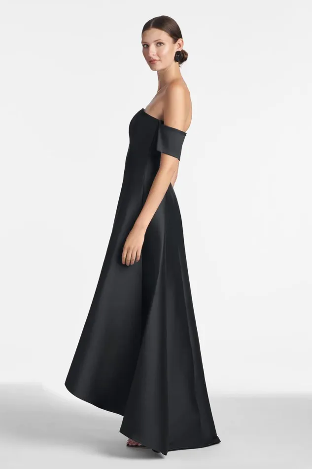Evening Women Sachin and Babi Agyness Gown 8211 Black