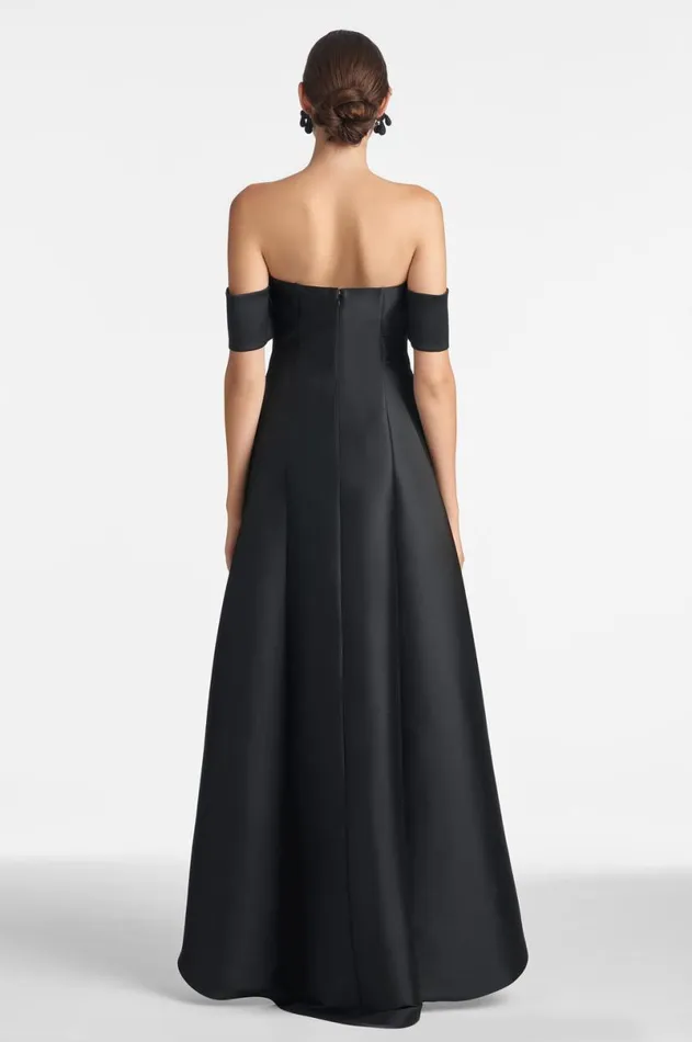 Evening Women Sachin and Babi Agyness Gown 8211 Black
