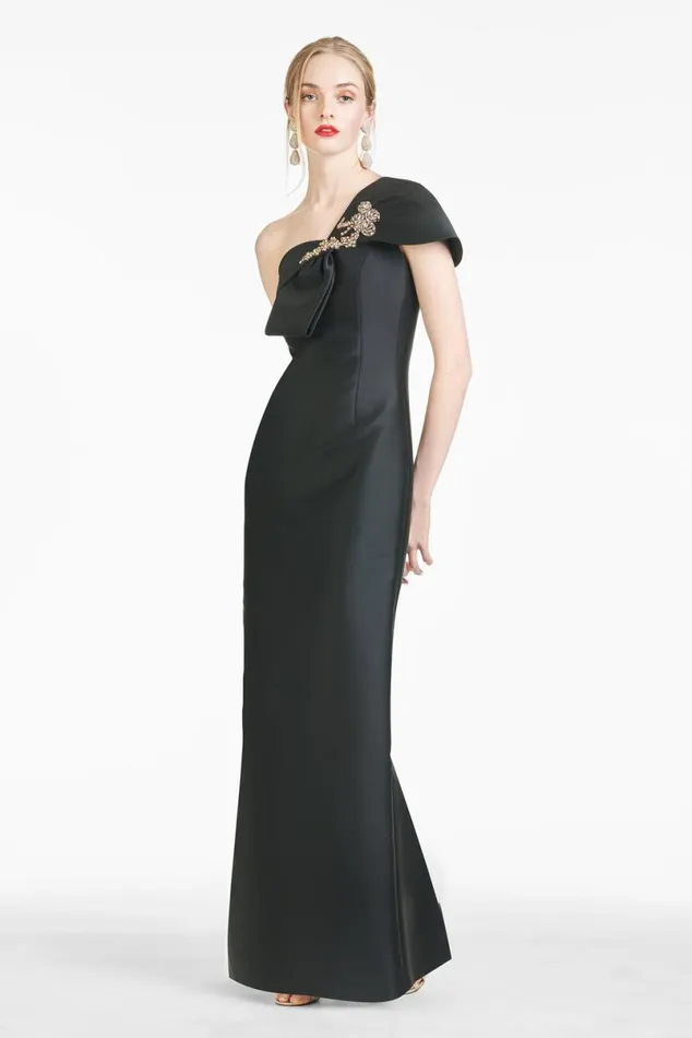 Evening Women Sachin and Babi Ines Gown 8211 Black