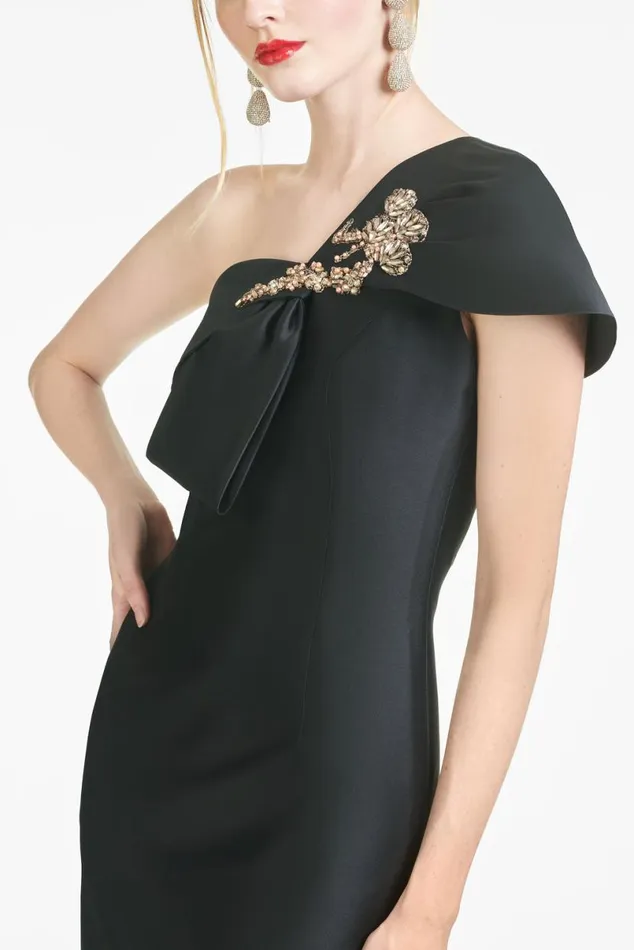 Evening Women Sachin and Babi Ines Gown 8211 Black