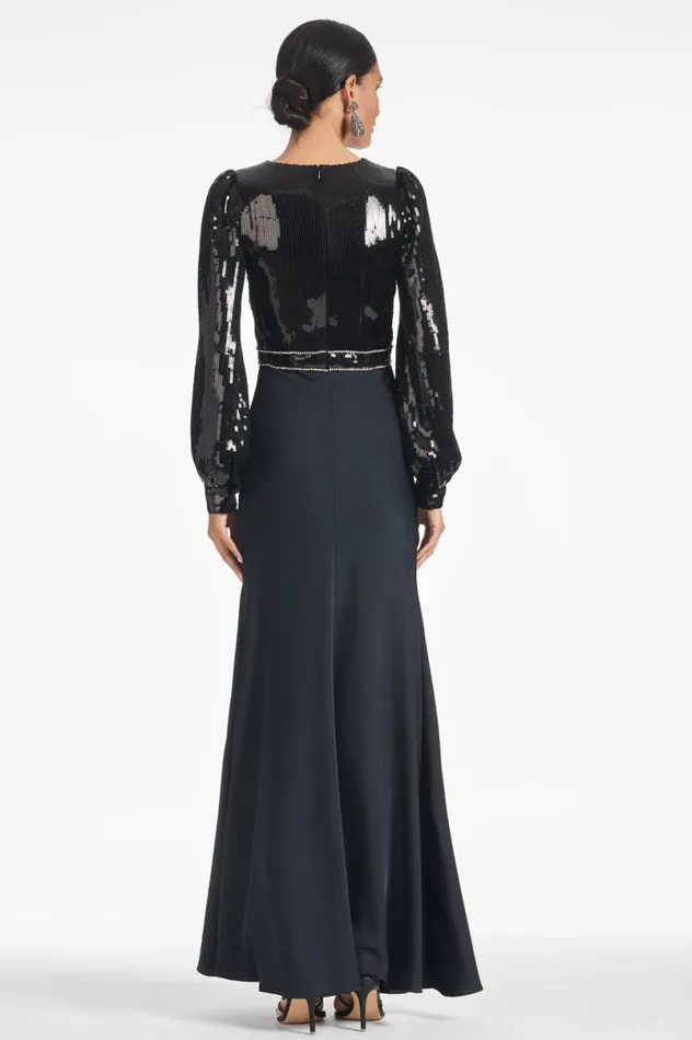 Evening Women Sachin and Babi Lane Gown 8211 Black