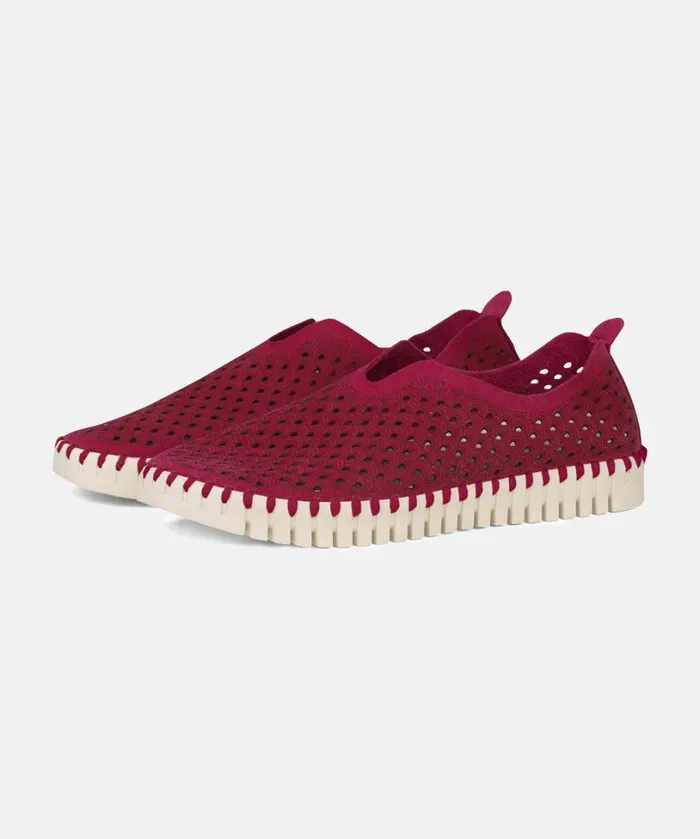 Flats 8211 Cerise Shoes Ilse Jacobsen Tulip Flats
