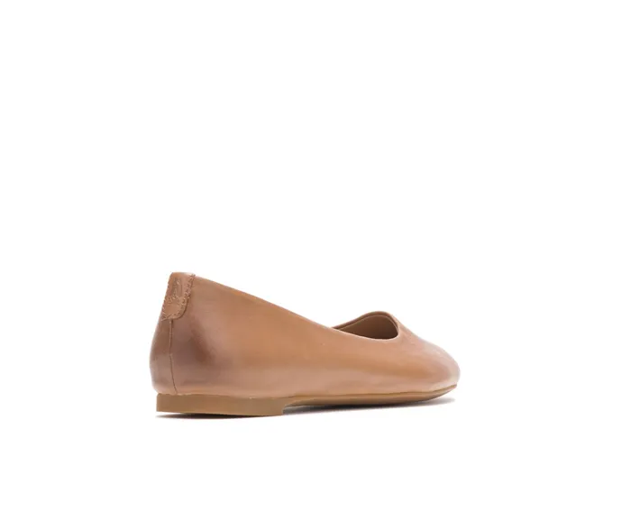 Flats and SlipOns Women Kendal Ballet Perfect Fit Tan Leather Hush Puppies Flats and SlipOns Women Kendal Ballet Perfect Fit Tan Leather Hush Puppies