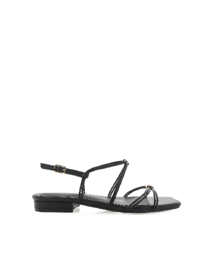 Flats Billini Sandals and Slides MARIAH BLACK