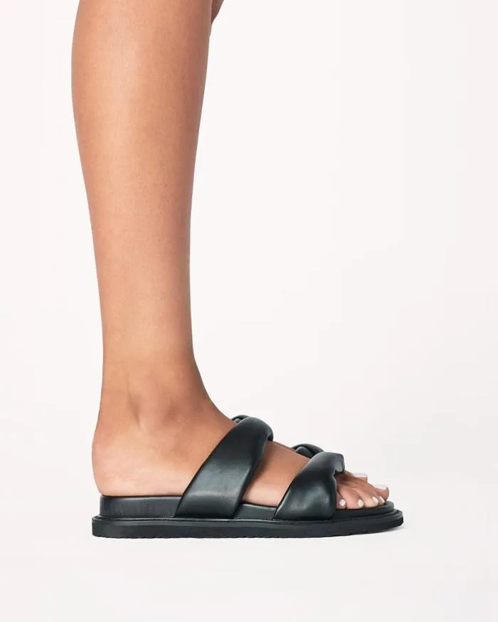 Flats Billini Sandals and Slides ZONYA BLACK