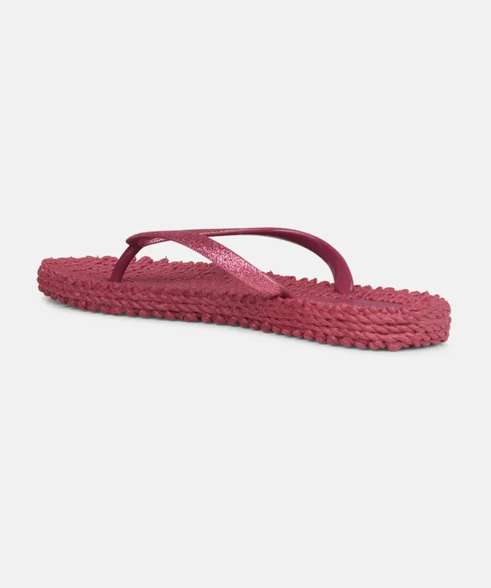 Flip Flop With Glitter 8211 Wine Shoes Ilse Jacobsen Flip Flops Flip Flop With Glitter 8211 Wine Shoes Ilse Jacobsen Flip Flops
